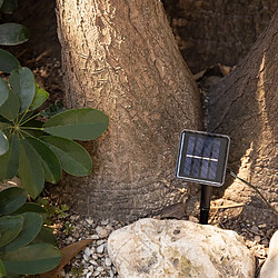 Ledkia Guirlande LED Extérieure Solaire 30 Boules 5m - RGB pas cher