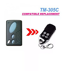Télécommande remplacement rouleau Garage TM305C GRD2000