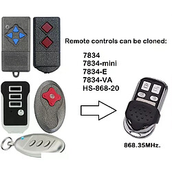 Télécommande duplicateur HS-868-20 garage