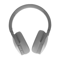 Avizar Casque Audio Bluetooth à Réduction de Bruit avec Microphone Gris