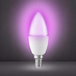 Alecto SMARTLIGHT30 Ampoule Connectée LED Couleur E14 5W - Blanc
