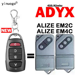 ADYX ALIZE Télécommande Garage - Clone