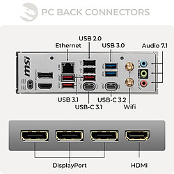 Acheter Sedatech PC Gamer Pro Large Vision • AMD Ryzen 9 9900X3D • RTX5070Ti • 32Go DDR5 • 2To SSD M.2 • Windows 11