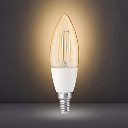 Alecto SMARTLIGHT130 Lampe LED 4.5W E14 - Transparent
