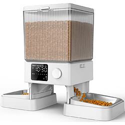 vendos85 Distributeur Croquettes de 5L Chat Automatique