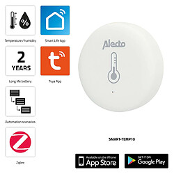 Avis Alecto Capteur Température/Humidité Zigbee - Blanc