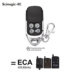 Télécommande ECA porte de garage - 433.92MHz