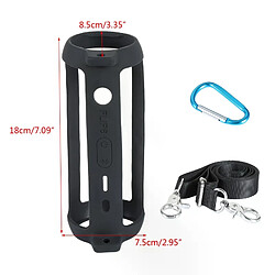 Housse protection pour JBL Flip 6 - Noir