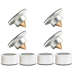 Avis Kits de coussinets antichoc pour haut-parleur - Argent