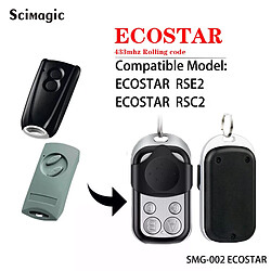 Télécommande ECOSTAR RSE2 RSC2 433MHz