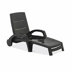 Chaise longue Shaf Ocean anthracite