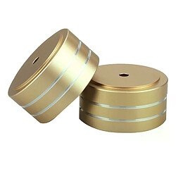 Avis Support aluminium haut-parleur HiFi - Or