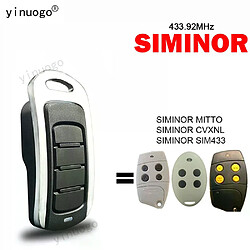 SIMINOR MITTO Télécommande pour garage 433MHz