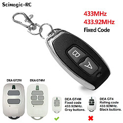 Clone DEA GT2M - 433.92MHz Télécommande de Garage