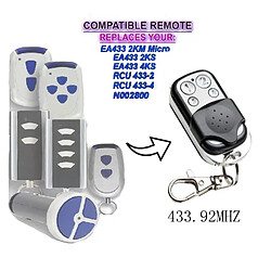 Télécommande de Remplacement 433 MHz