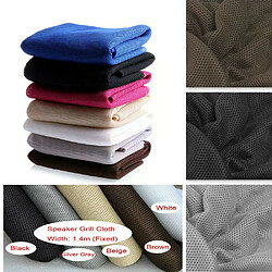 Avis Tissu de protection audio - Noir