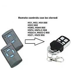 Télécommande de remplacement HSE2 868 MHz