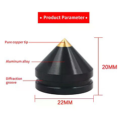 Avis Poinçons d’isolation audio aluminium - Noir
