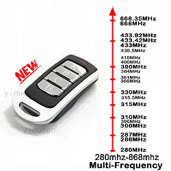 Avis SIMINOR SIM433 Télécommande de garage - Duplicateur 433.92MHz