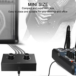 Avis Commutateur audio 4 ports 3,5 mm - Noir