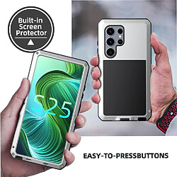 Acheter Coque pour Samsung Galaxy S25 Ultra Étui en Aluminium - Argent