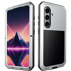 GANGXUN Coque pour Samsung Galaxy S25 - Argent