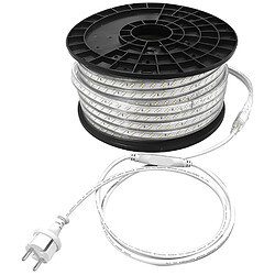 ruban led - haute intensité - 50 mètres - 1100 lm 230v - ip44/65 - bizline 625064 