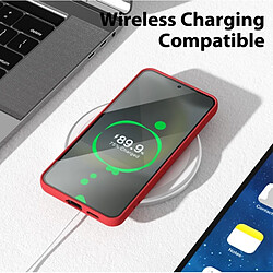 PHONECARE Coque Silicone Liquide Xiaomi Redmi Note 14 4G - Rouge pas cher