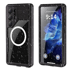 GANGXUN Coque Étanche Samsung Galaxy S25 Ultra 5G - Noir