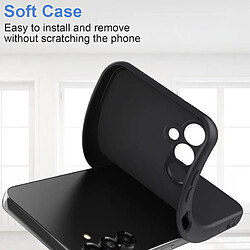 Phonecare Kit Clearglass + Coque Liquide Samsung Galaxy A56 5G - Noir