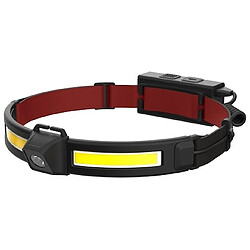 lampe frontale à led - ultra-mince - 3 modes - 450 lm - bizline 625063