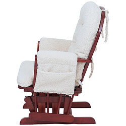 Acheter Mendler Fauteuil rocking chair - Crème
