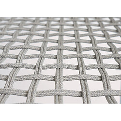 Mendler Lot de 2 chaises de jardin - Beige