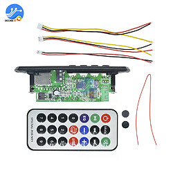 Module décodeur MP3 Bluetooth voiture - Noir