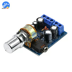 Mini amplificateur audio HiFi TDA2822M - Bleu