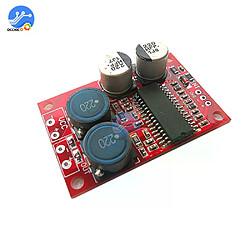 Panneau amplificateur audio TDA8932 - Rouge Panneau amplificateur audio hifi - module TDA8932 - entrée XLR femelle - sorties bornier