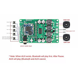 Avis Carte audio Bluetooth 5.0 - Noir