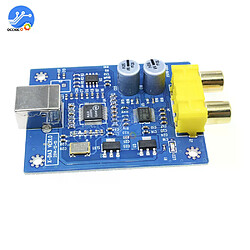Avis Carte décodeur audio DAC USB - Bleu