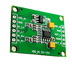 Carte audio conversion analogique - Vert