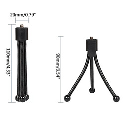 Avis Mini trépied flexible pour webcam