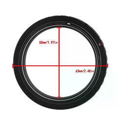 Avis Adaptateur télescope M48 x 0.75