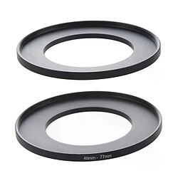 Adaptateur de filtre d'objectif 49mm-77mm