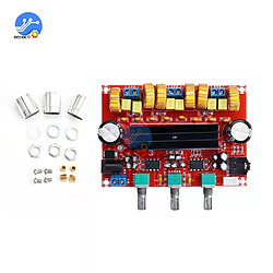 Amplificateur audio numérique 2.1 - Rouge