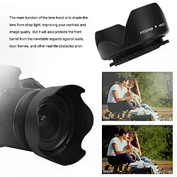 Avis Pare-soleil en forme de fleur pour Canon