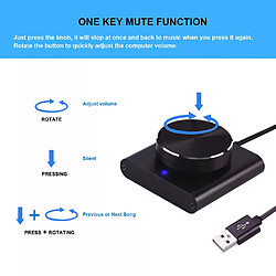 Avis Télécommande volume USB - Noir