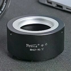 Anneau adaptateur de monture d'objectif d'appareil photo, pour objectif M42, pour appareil photo Nikon Z Z6/Z7, M42-NZ