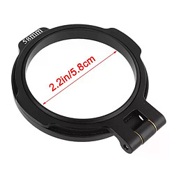 Objectif de caméra rapide 58mm Monture alliage aluminium - Utilisation DSLR le - Durabilité assurée - Facilité d'utilisation