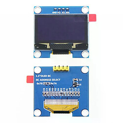 Module OLED 1,3" 128x64 IIC HiFi - Blanc
