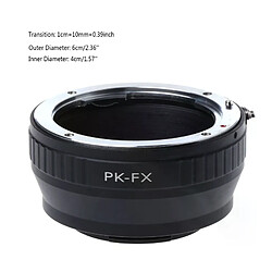 Anneau adaptateur PK-FX pour Pentax à Fuji