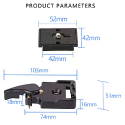 Avis Adaptateur de Pince pour Manfrotto